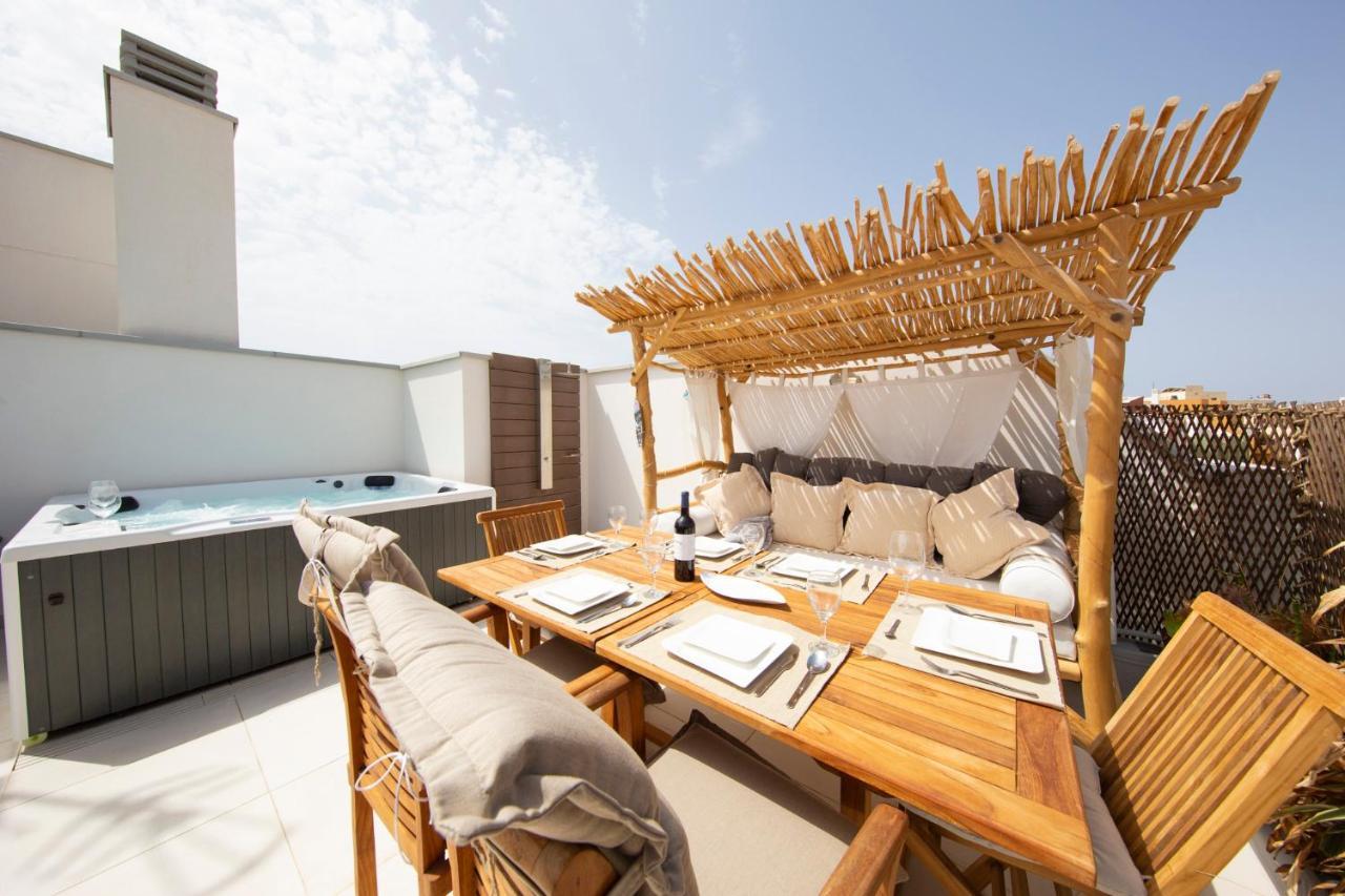 Medano4You Tina'S Jacuzzi Terrace Playa Chica El Médano Extérieur photo