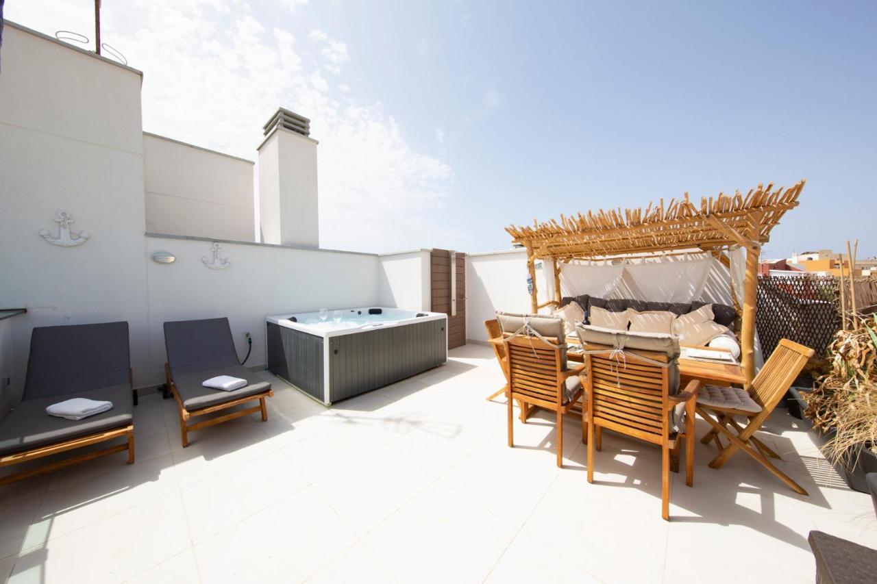 Medano4You Tina'S Jacuzzi Terrace Playa Chica El Médano Extérieur photo